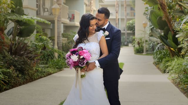 Wedding couple